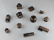 Aquaslide 2000 Frameless Sliding Shower Kit - Bronze